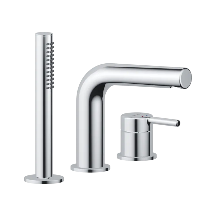 Excellent PI bateria wannowa 3 otworowa, chrom AREX.1234CR