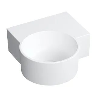 Omnires OVO M+ umywalka nablatowa/wisząca - prawa, 33 x...