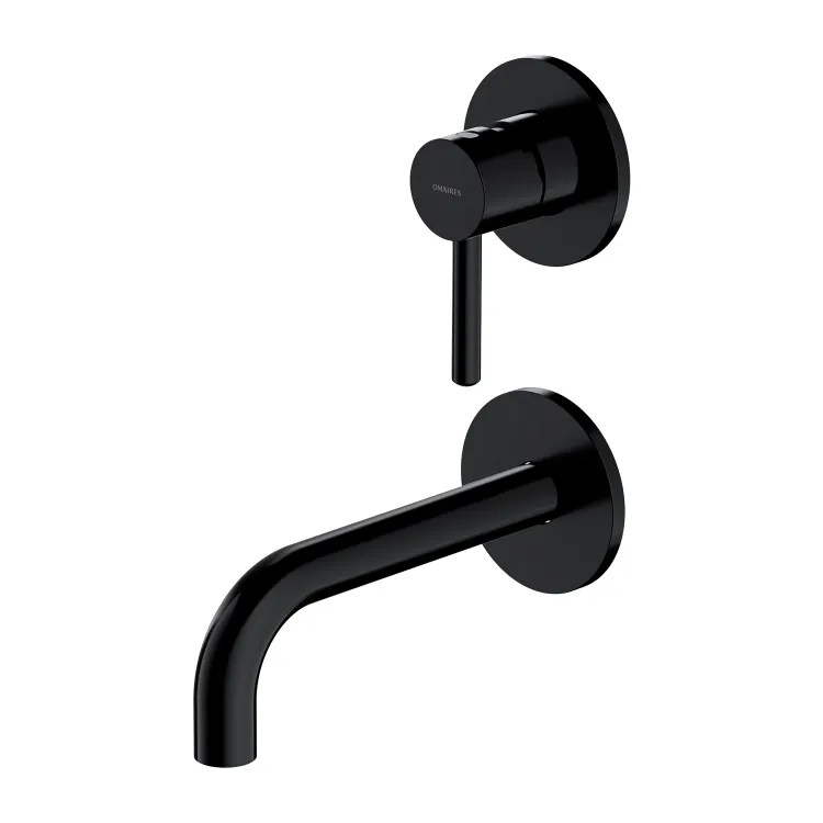 Omnires Y bateria umywalkowa podtynkowa, czarny półmat Y1215NBL