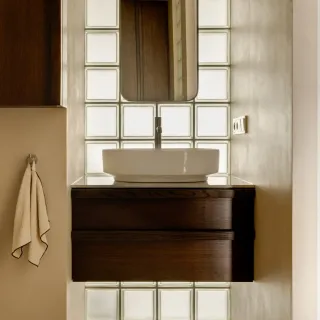 Omnires MESA umywalka nablatowa, 53 x 32 cm, biały połysk MESA530BP