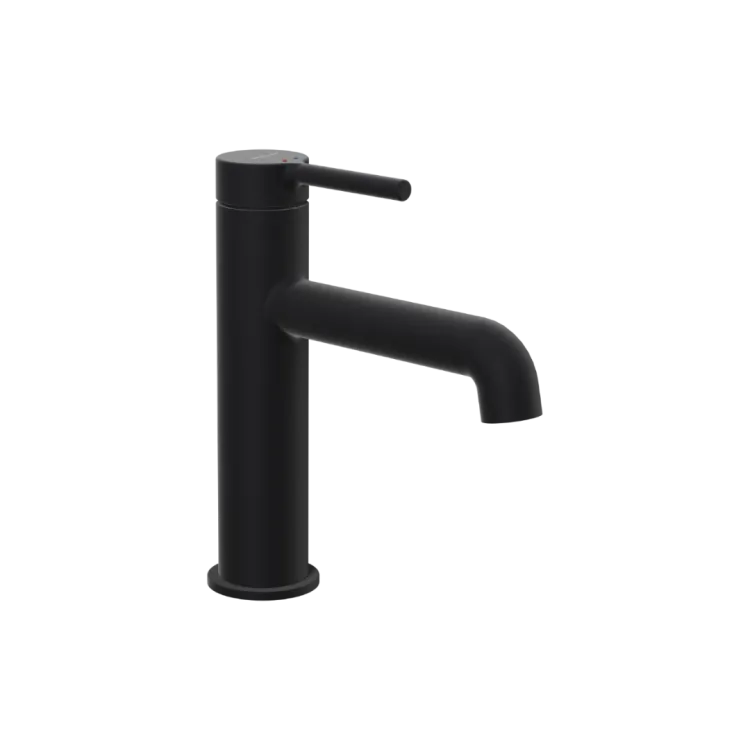 Excellent Delta PI bateria umywalkowa stojąca, czarny mat AREX.1211BL