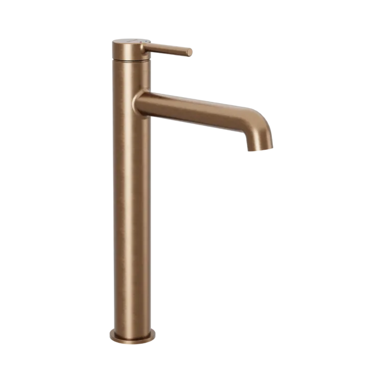 Excellent Delta PI bateria umywalkowa stojąca wysoka, miedziany szczotkowany AREX.1212CB