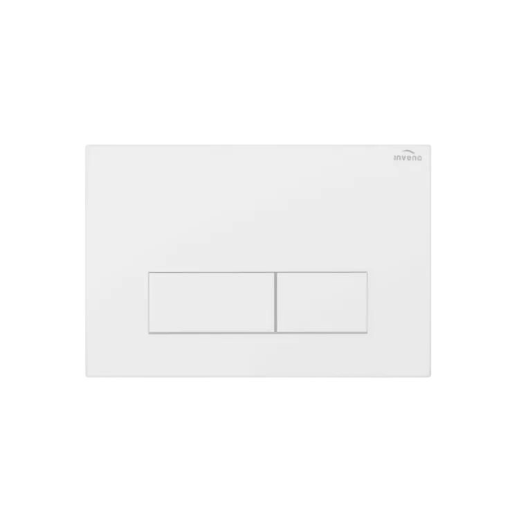 Invena Przycisk spłukujący do stelaża podtynkowego 603 biały CC-03-002-S