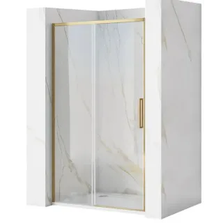 Rea DRZWI PRYSZNICOWE RAPID SLIDE BRUSH GOLD 150 REA-K9380