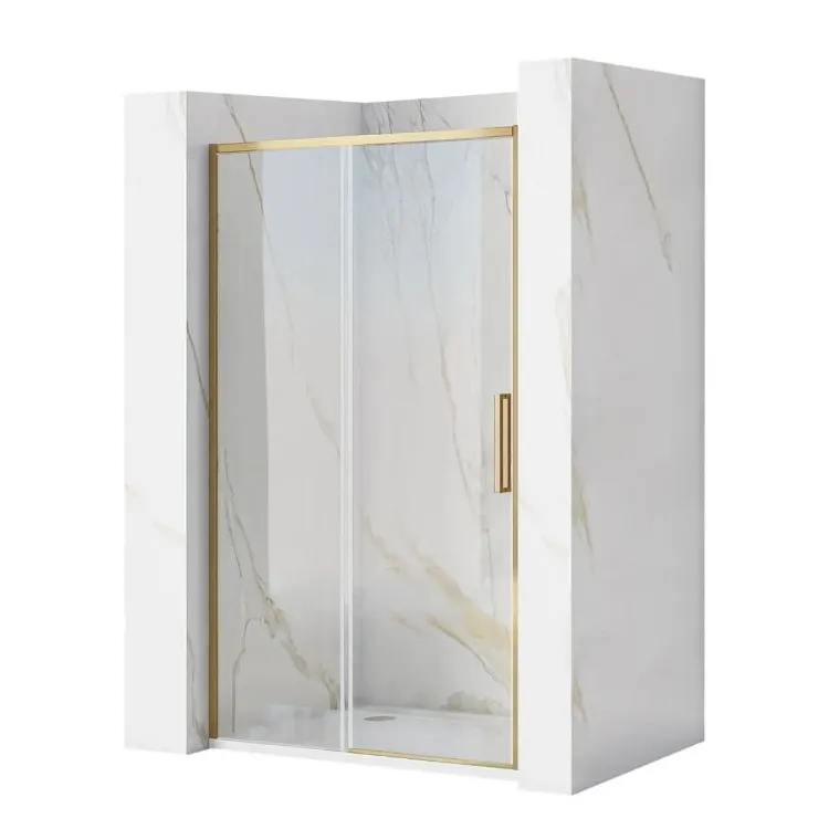 Rea DRZWI PRYSZNICOWE RAPID SLIDE BRUSH GOLD 160 REA-K9381