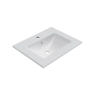 Excellent As umywalka meblowa 61x46,5 cm prostokątna z...