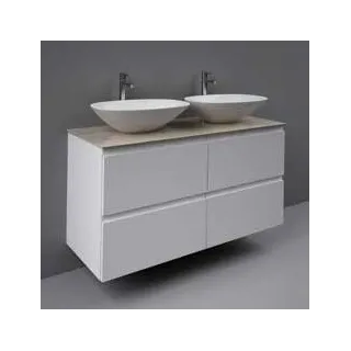 RAK Ceramics MORNING Umywalka nablatowa owalna 54x38 cm biały połysk MORCT5400AWHA