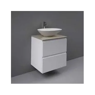 RAK Ceramics MORNING Umywalka nablatowa owalna 54x38 cm biały połysk MORCT5400AWHA