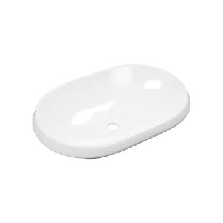 Actima Lupio umywalka nablatowa/wpuszczana 60x40 cm...