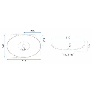 Rea UMYWALKA NICOLE TRANSPARENT - NABLATOWA REA-U4701