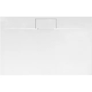 Rea BRODZIK BAZALT LONG WHITE 80x100 + SYFON REA-K3902
