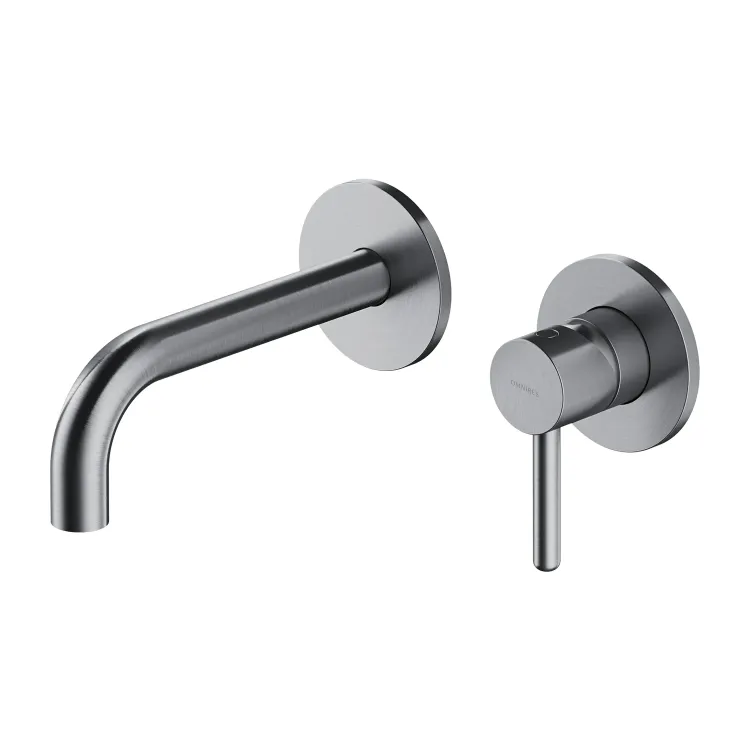 Omnires Y element natynkowy baterii umywalkowej podtynkowej, nikiel szczotkowany Y1215HRONI