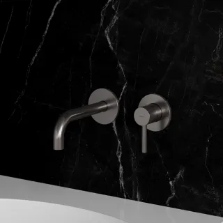 Omnires Y element natynkowy baterii umywalkowej podtynkowej, nikiel szczotkowany Y1215HRONI