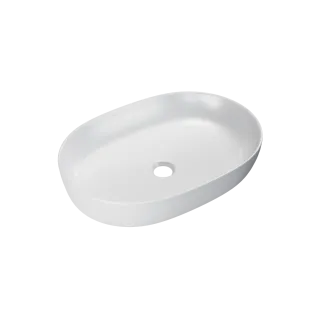 Excellent Jima umywalka nablatowa 61x41 cm owalna, biały...