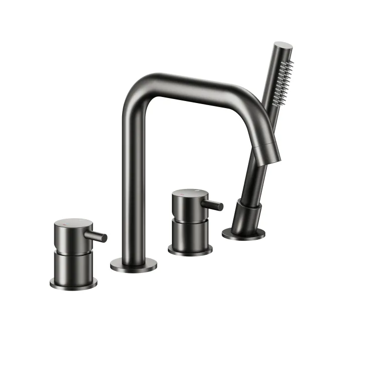 KFA Armatura MOZA GUN METAL GREY bateria wannowa 4-otworowa 5035-210-61