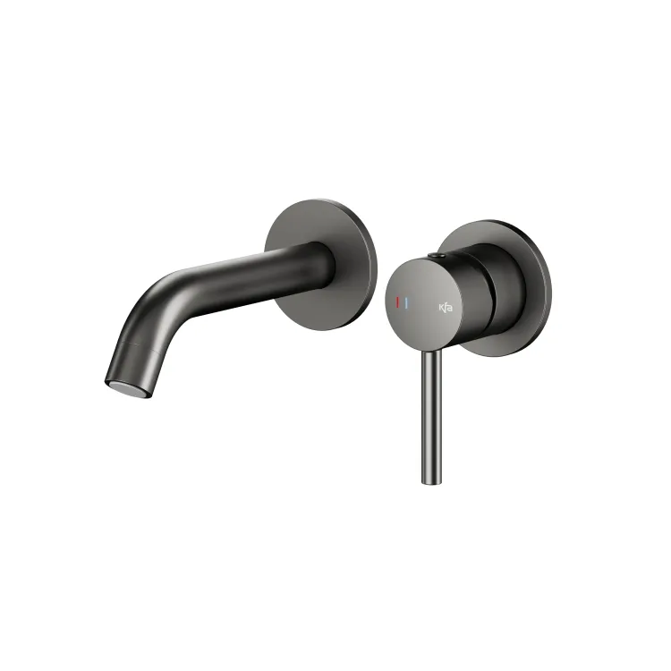 KFA Armatura  MOZA GUN METAL GREY bateria umywalkowa podtynkowa 5039-810-61