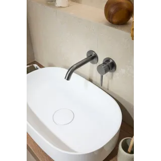 KFA Armatura  MOZA GUN METAL GREY bateria umywalkowa podtynkowa 5039-810-61