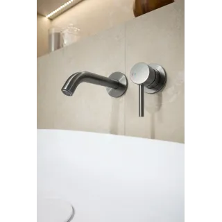 KFA Armatura  MOZA GUN METAL GREY bateria umywalkowa podtynkowa 5039-810-61