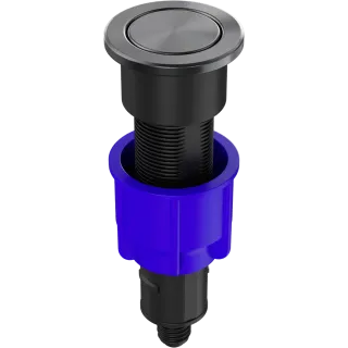 BLANCO PushControl III satin dark steel 210676