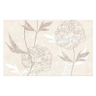 Cersanit FERRATA BEIGE INSERTO FLOWER 25X40 TDZZ1226553724