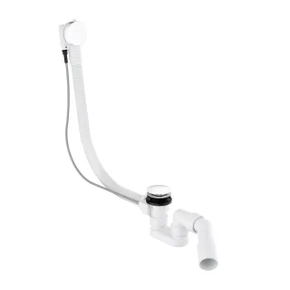 Omnires CGS syfon wannowy przelewowo-odpływowy, biały...