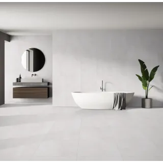 Płytka ścienno-podłogowa Brantford Bianco Lekki Szary 60x60 cm (1.44), Matt