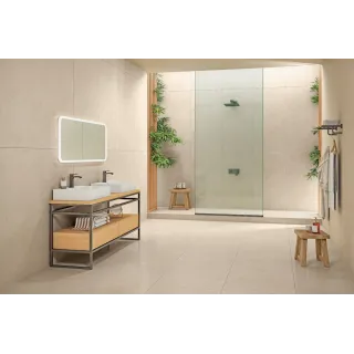 Płytka Podłogowo Ścienna Osaka Beige Jasny Beż 60x120 cm (1,44) Matt