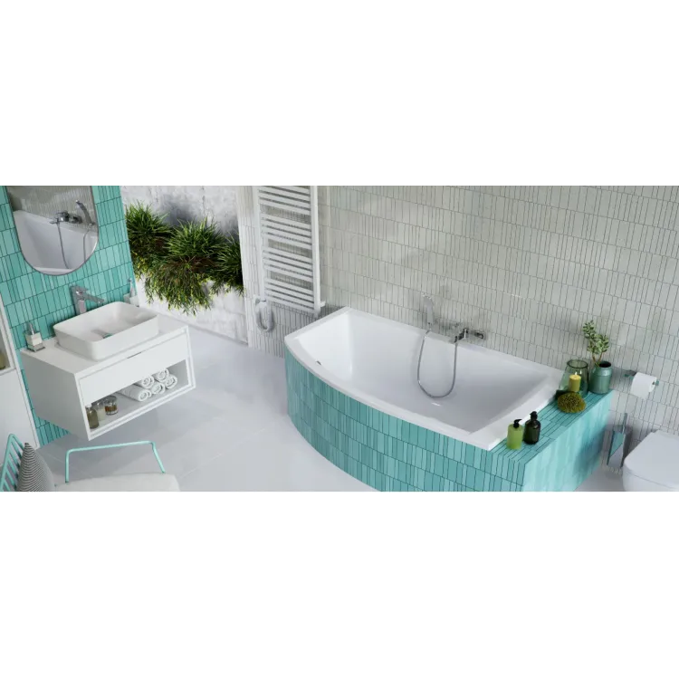 Excellent Horos Grzejnik łazienkowy 121x50 cm Biały GREX.HO121.WH