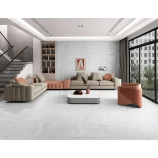 Egen Płytka Podłogowo Ścienna Onyx Hawai Bianco Jasny Marmur 60x120 cm (2.16) Połysk