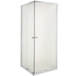 Invena Kwadratowa kabina prysznicowa Parla szkło mrożone...