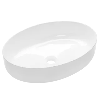 Invena Umywalka nablatowa Astrii biała CE-30-001-W