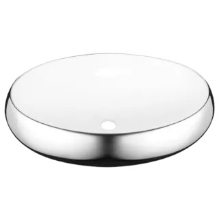 Invena Umywalka nablatowa Fresco chrom CE-31-001-W