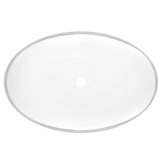 Invena Umywalka nablatowa Fresco chrom CE-31-001-W