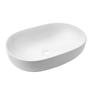 Invena Umywalka nablatowa KORFU biały CE-34-001-C