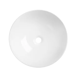 Invena Umywalka nablatowa TINOS czarno/biały CE-43-041-C