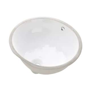 Invena Umywalka podblatowa MYKONOS biały CE-50-001-W