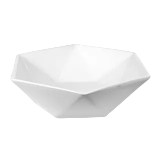 Invena Umywalka nablatowa NAKSOS biały CE-55-001-C