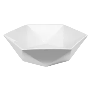 Invena Umywalka nablatowa NAKSOS biały CE-55-001-C