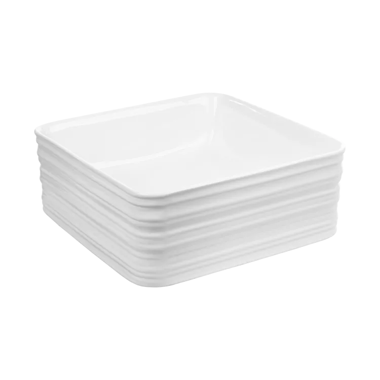 Invena UMYWALKA NABLATOWA AKTE, 38 CM, KWADRATOWA CE-54-K01-C