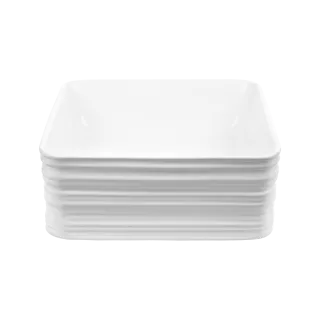 Invena UMYWALKA NABLATOWA AKTE, 38 CM, KWADRATOWA CE-54-K01-C