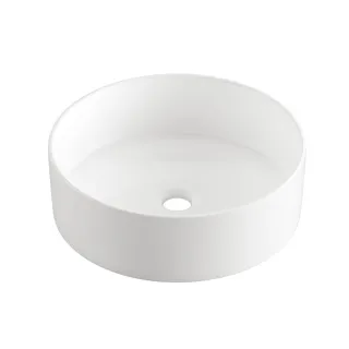 Invena Umywalka nablatowa LIMNOS biały CE-59-001-W