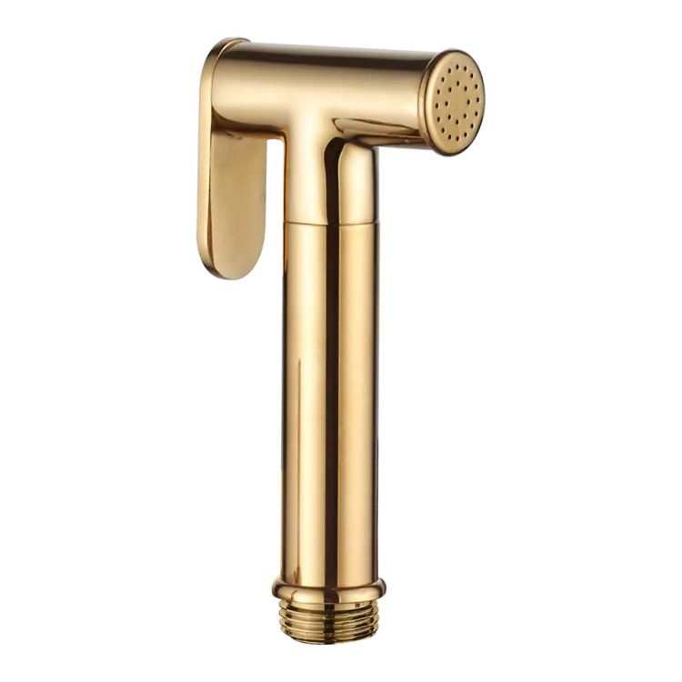 Invena Bidetta do baterii bidetowej podtynkowej okrągłej, złoty BP-BI-O09-L