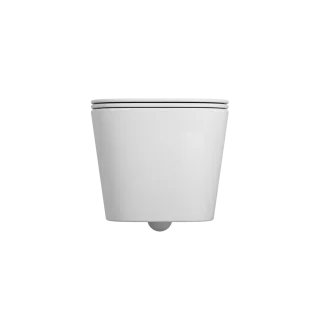 Invena Miska WC bezkołnierzowa PAROS biały z deską wolnoopadającą CE-90-001-W