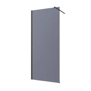 Invena Kabina walk-in szkło grafitowe profil czarny...