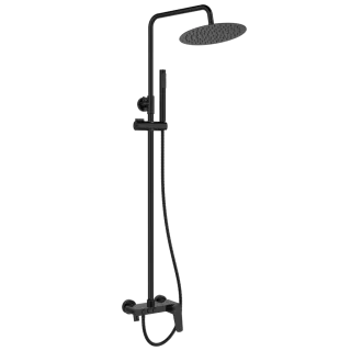 Invena Deszczownia z baterią natryskową Alonia czarny...