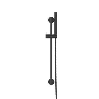 Invena ZESTAW NATRYSKOWY NA DRĄŻKU ALONIA MAT, CZARNY 1F AU-70-Z04-V