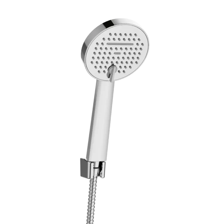 Invena ZESTAW NATRYSKOWY 1-PUNKTOWY GABRO PLUS, CHROM 2F AU-3P-M01-V