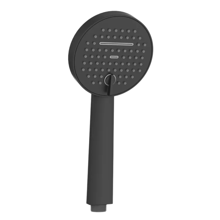 Invena Słuchawka natryskowa Kalitea czarna AS-72-004-V