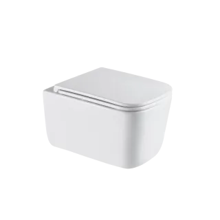 Invena Podwieszania miska WC Malaga z systemem cichego...