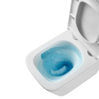 Invena Podwieszania miska WC Malaga z systemem cichego spłukiwania (QFS) i deską wolnoopadającą CE-96-001-L